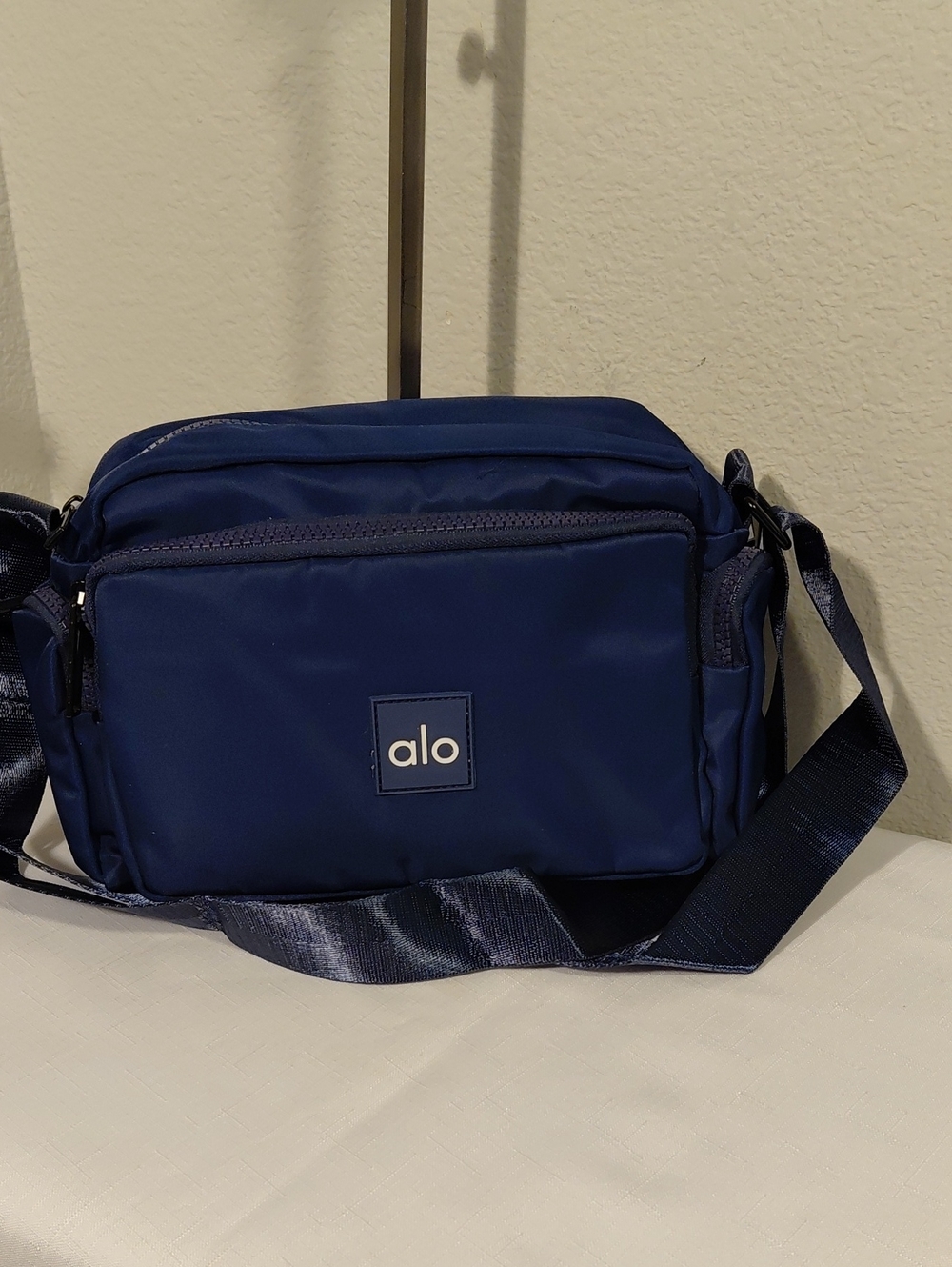 ALO Yoga Navy Crossbody Sling Bag